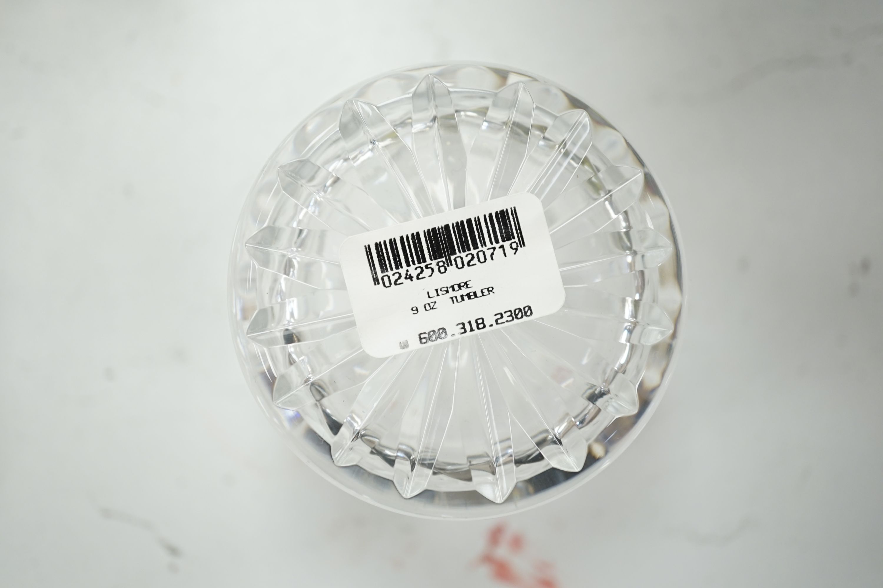 A 68 piece part suite of Waterford cut crystal ‘’Lismore’’ pattern drinking glassware, consisting:- 12 champagne glasses, 9 red wine glasses, 6 white wine glasses, 12 liqueur glasses, 12 whisky tumblers, 12 sherry glasse